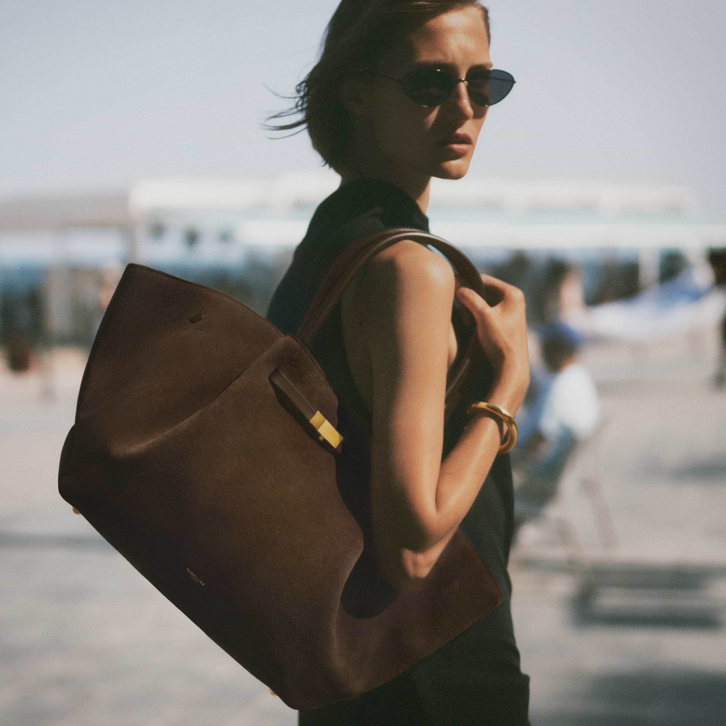 The New York | Mocha Suede & Mocha Smooth | DeMellier