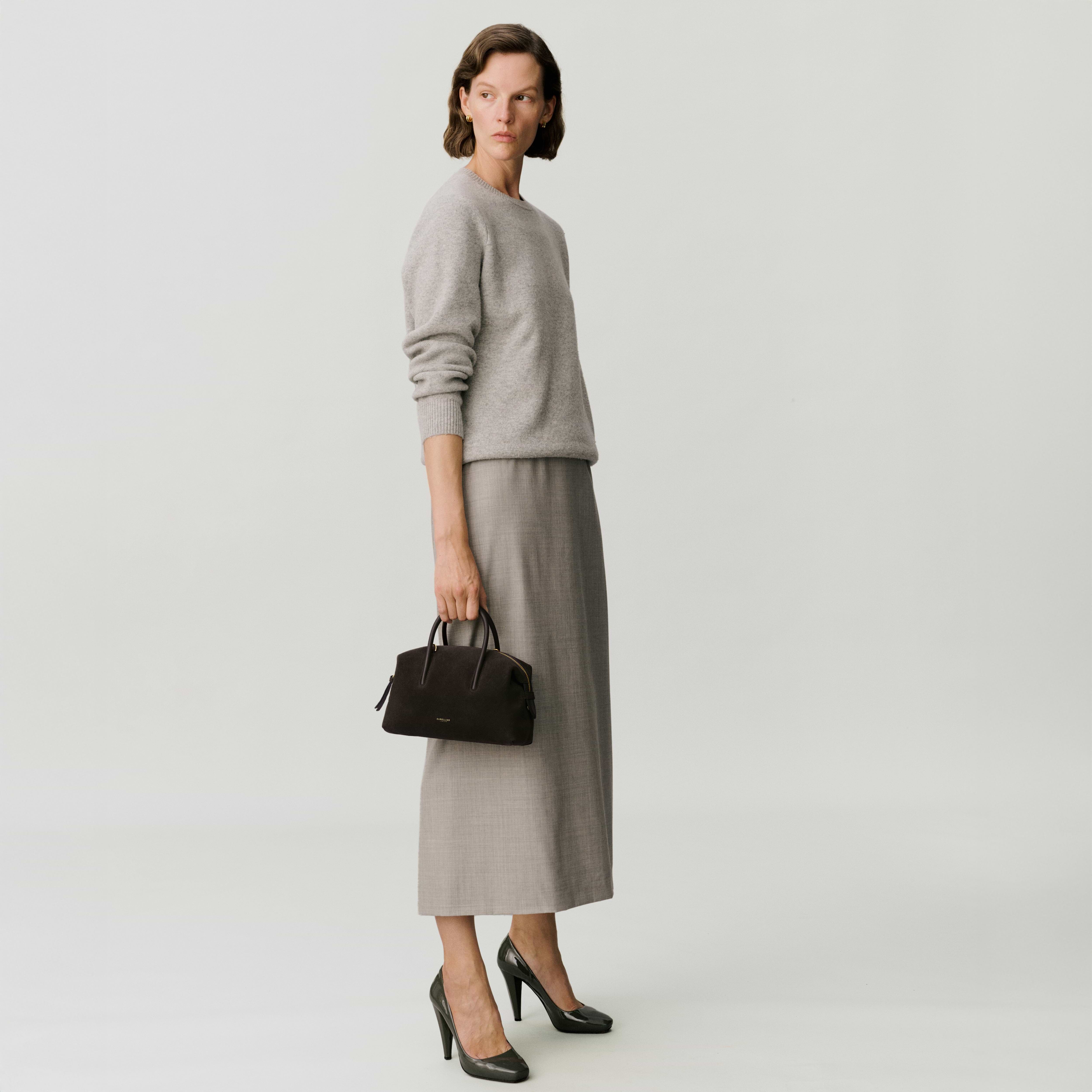 The Small Stockholm | Dark Chocolate Suede & Dark Chocolate Smooth