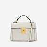 N116 PARIS SMOOTH LEATHER OFF WHITE _black edge paint_ NEW LOCK_01
