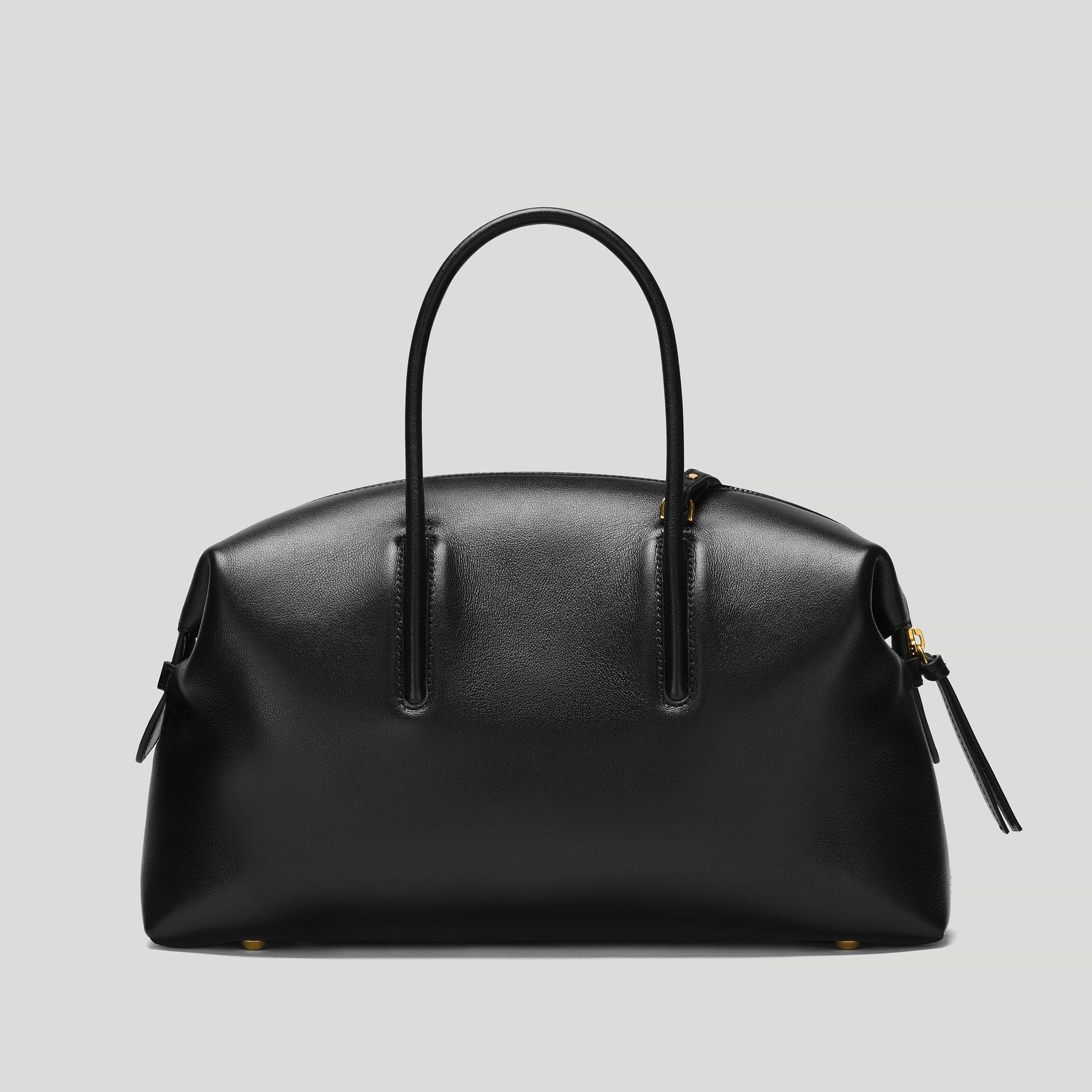 The Midi Stockholm | Black Fine Grain | DeMellier