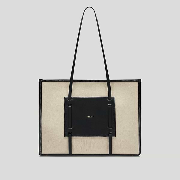 The Capri canvas black smooth 1