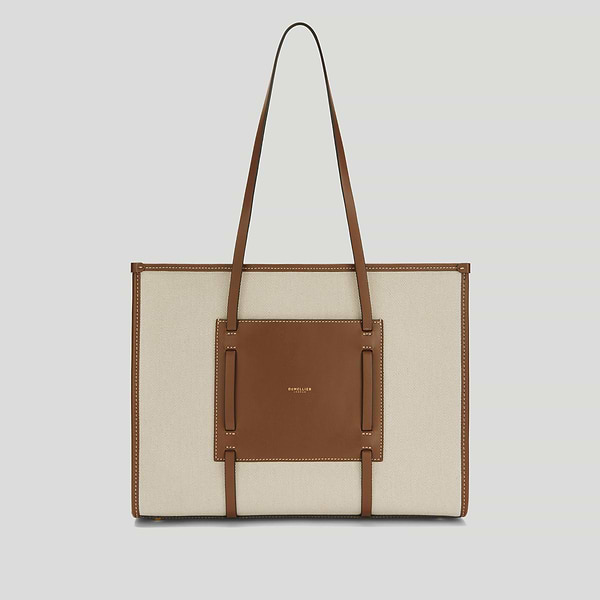 The Capri canvas tan smooth 1