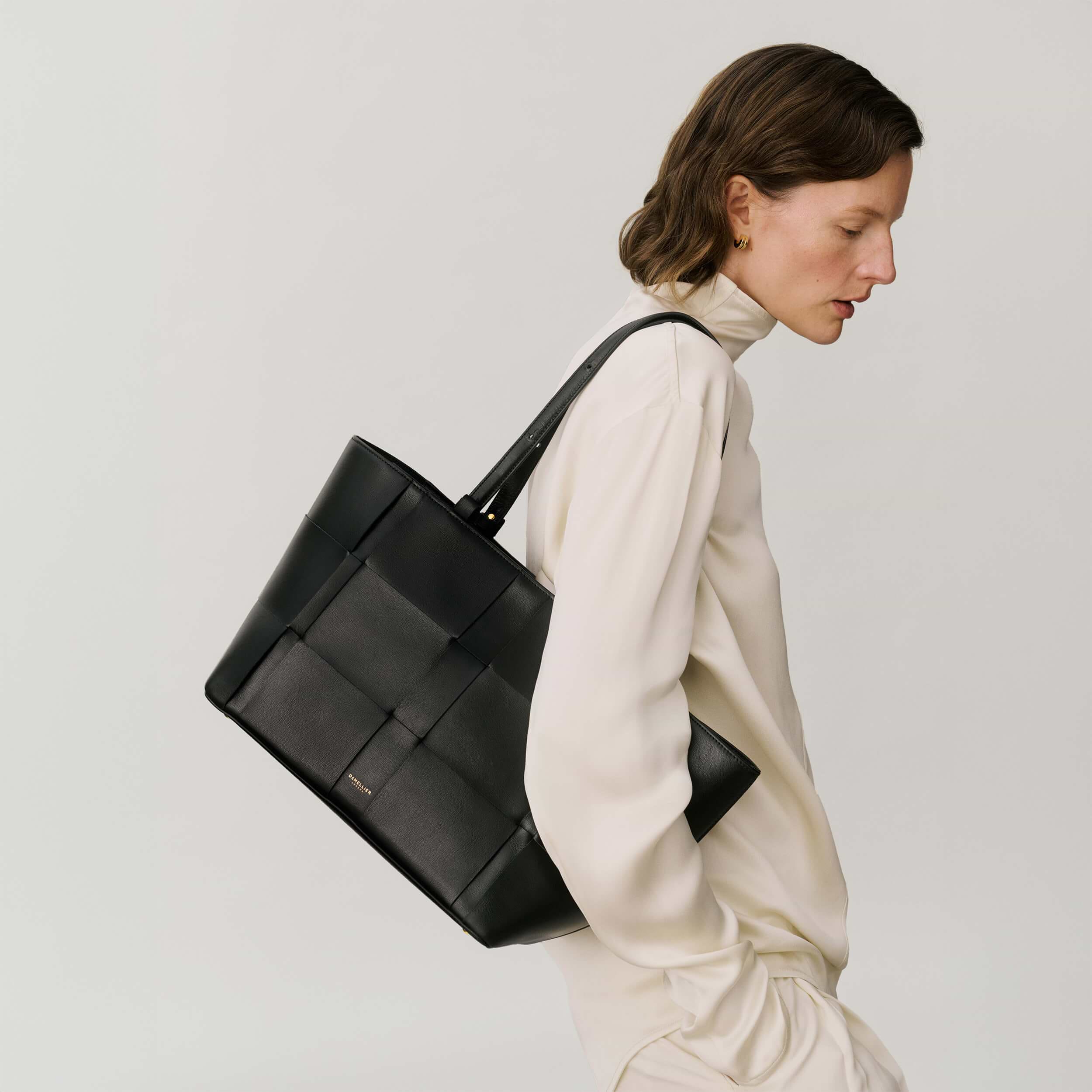 The Florence | Black Fine Grain | DeMellier The Florence | Black Fine Grain | DeMellier
