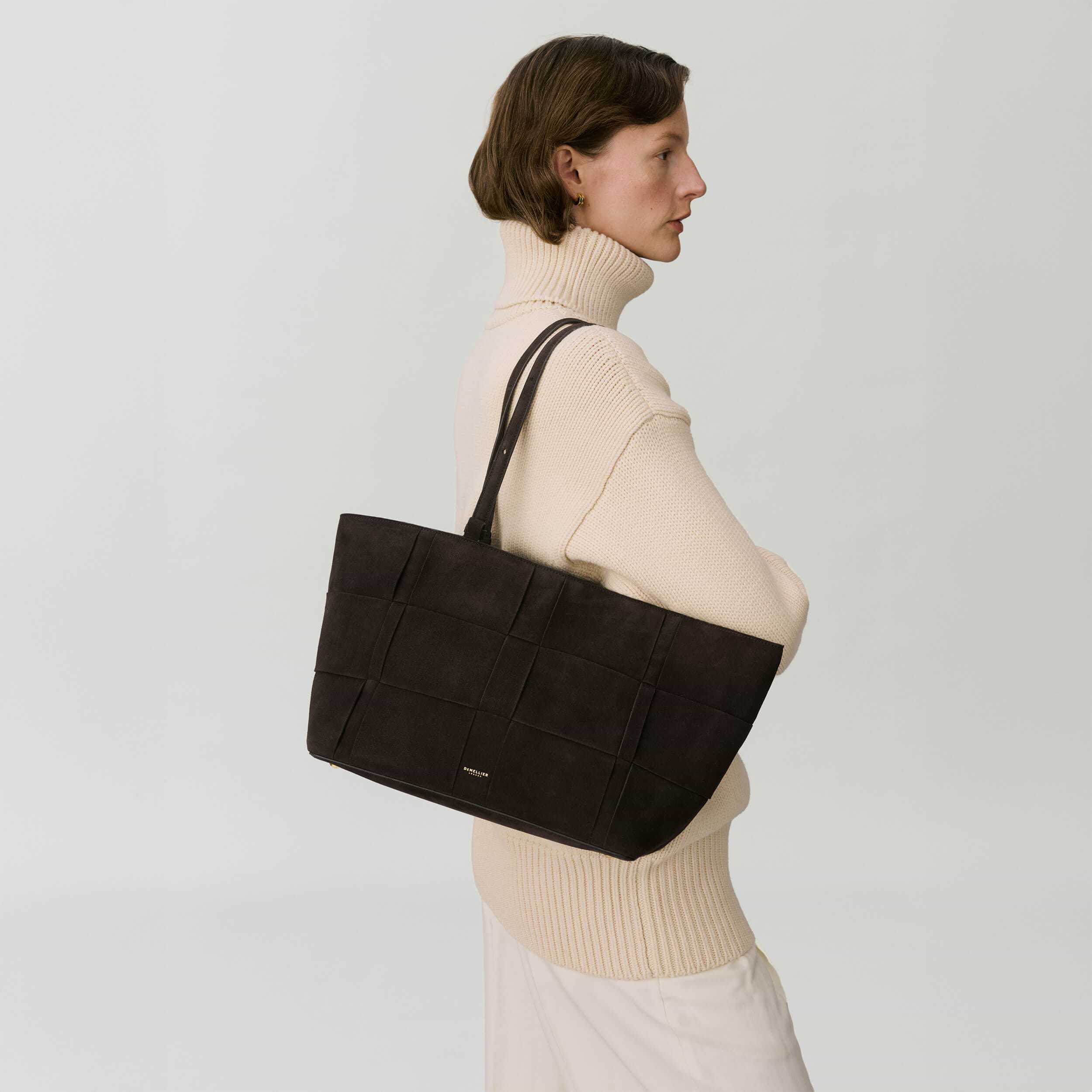 The Florence | Dark Chocolate Suede | DeMellier