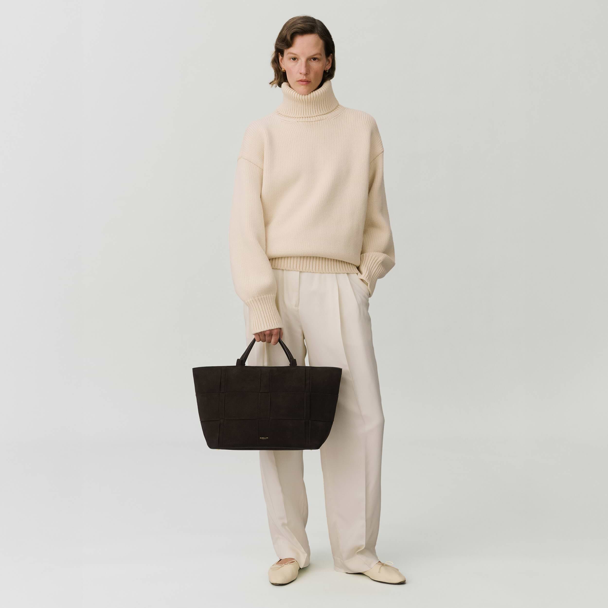 The Florence | Dark Chocolate Suede | DeMellier