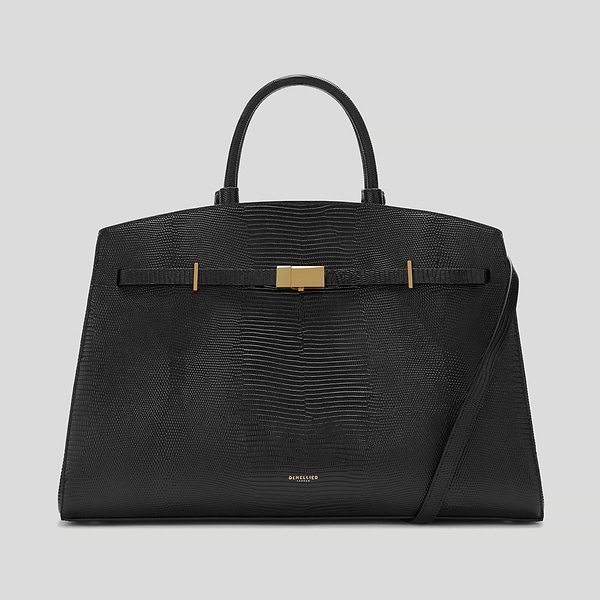 The Hudson work bag black lizard effect 1_2091c2f7 871b 4ec3 ac77 73a0995a3407