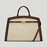 The Hudson work bag canvas mocha smooth 1