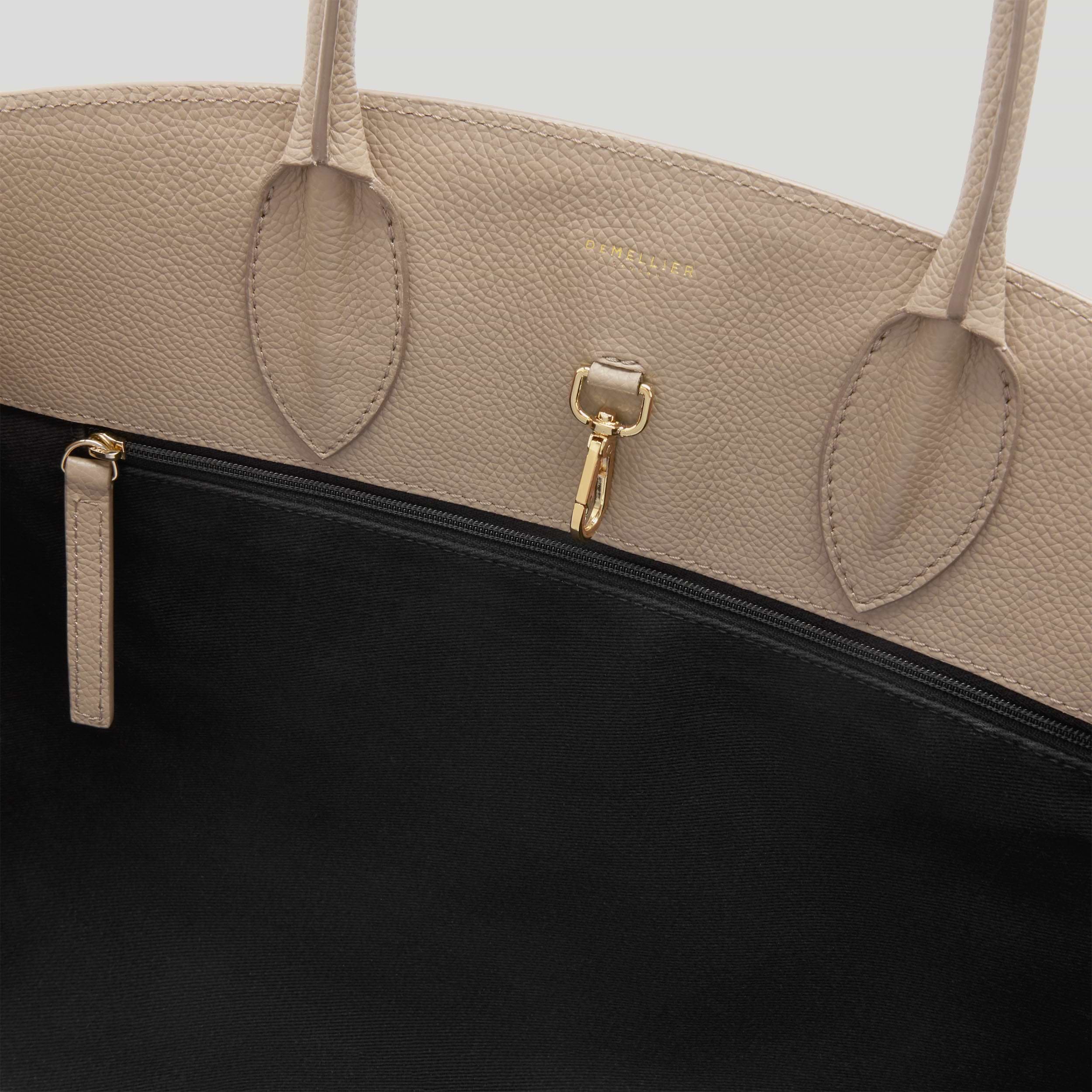 【最終】DEMELLIER デメリエー　The Hudson Dark Sand The Hudson | Dark Sand Small Grain | Demellier