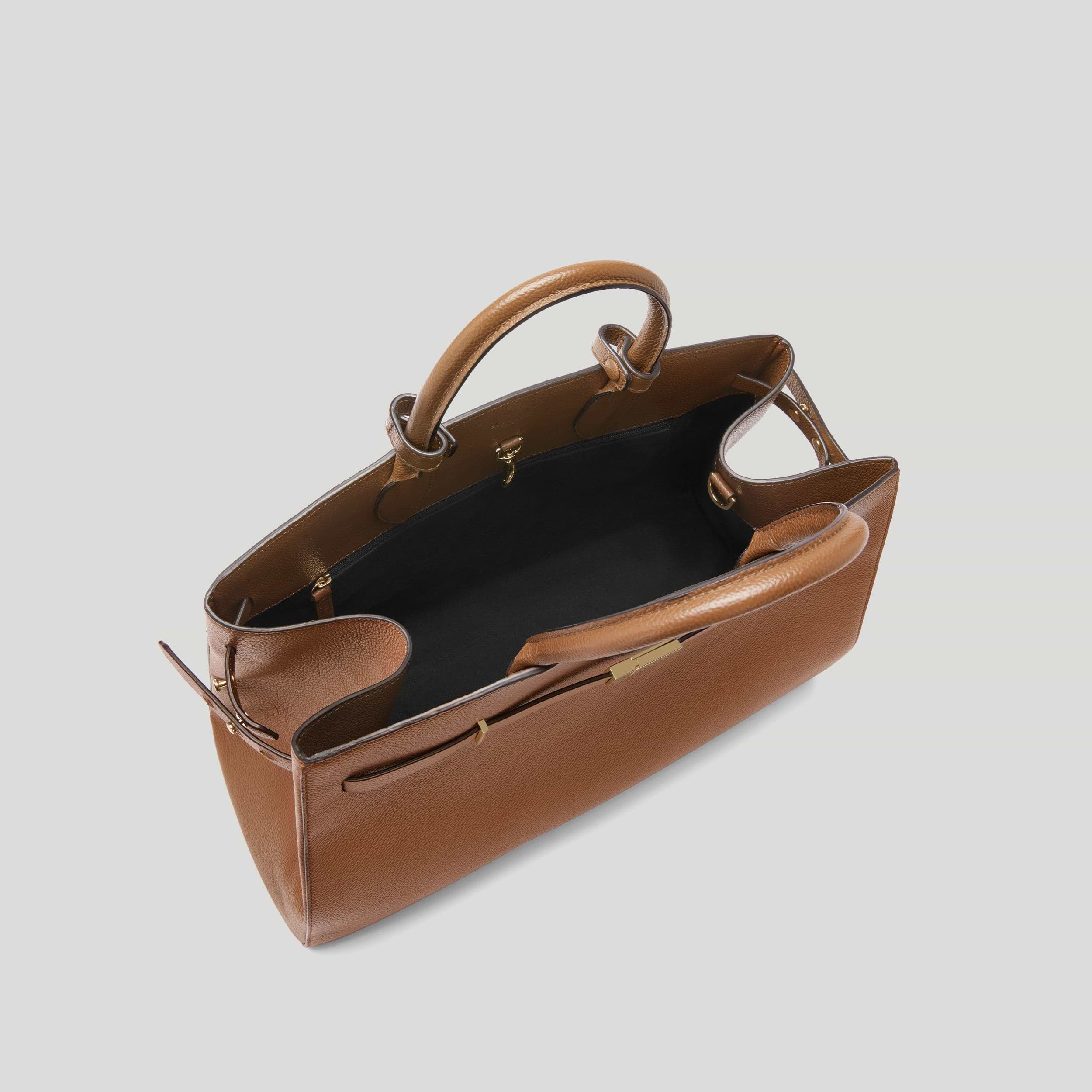 【最終】DEMELLIER デメリエー　The Hudson Dark Sand The Hudson | Dark Sand Small Grain | Demellier