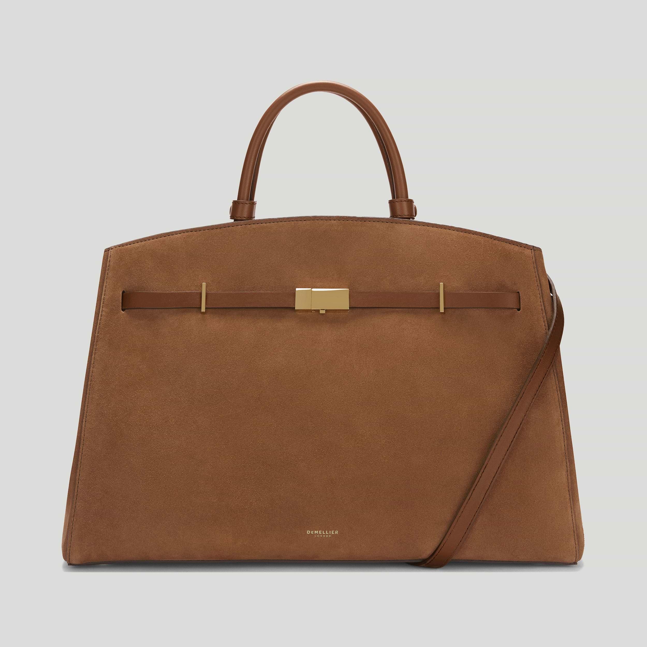 The Hudson | Deep Tan Suede & Tan Smooth | DeMellier