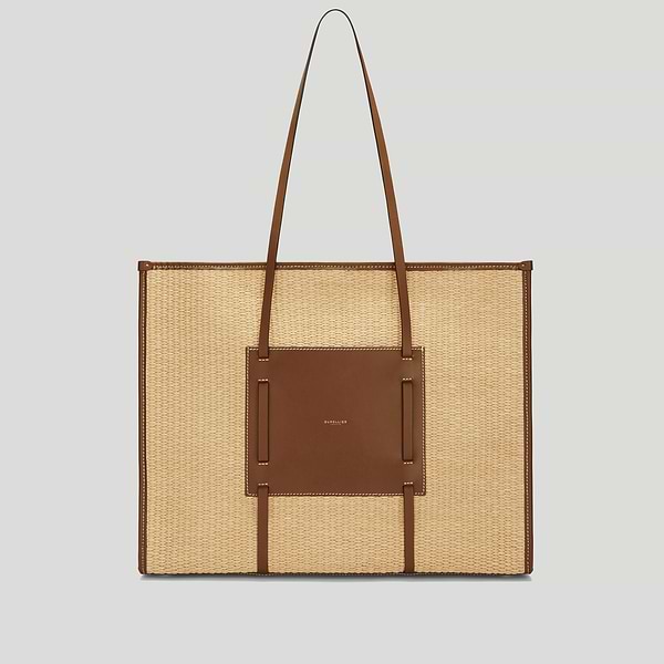 The Large Capri_warm raffia_tan smooth_1