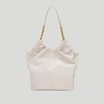 The Miami shoulder bag off white smooth 1