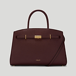 The Midi Hudson crossbody bag burgundy small grain 1_8e6b59bd 2467 4a57 80e2 9f0dccb7bf3c