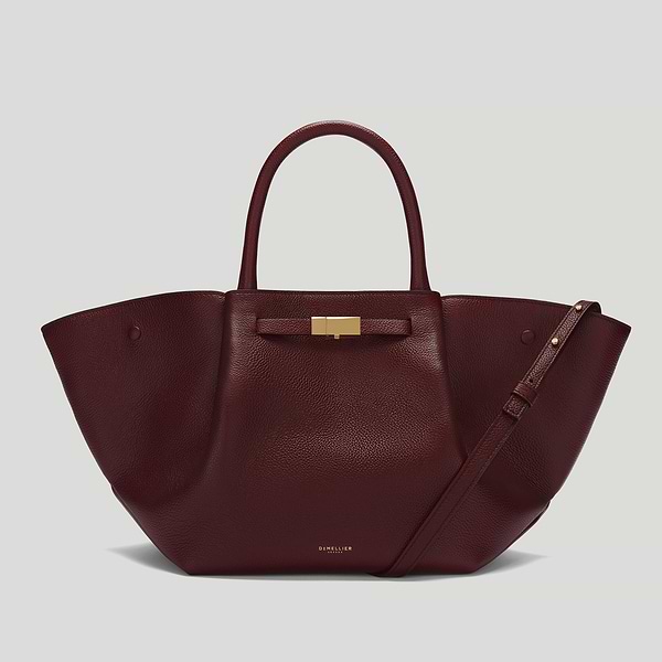 The Midi New York crossbody bag burgundy small grain 1_07778cd2 60c6 488a b1a1 8235f0644dce