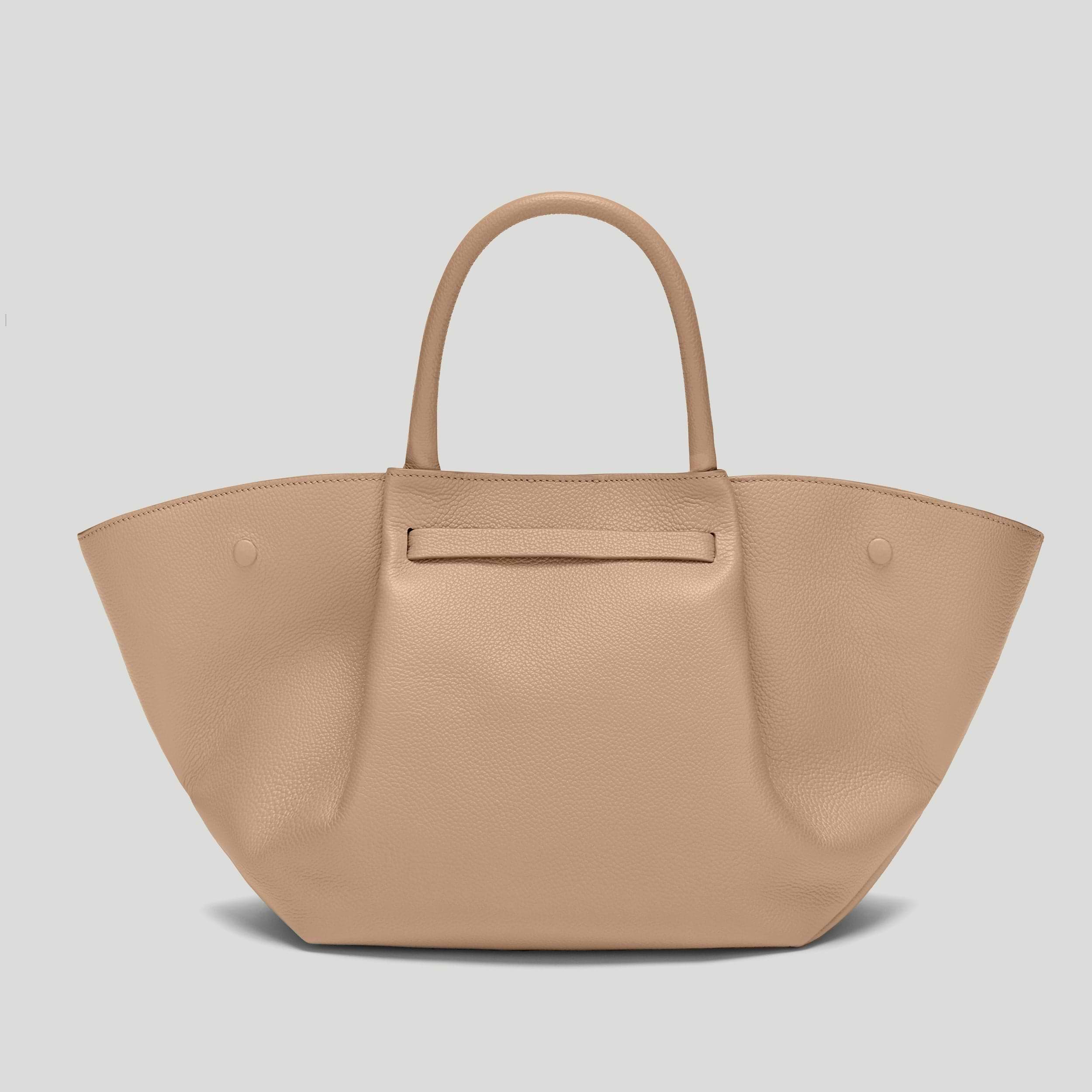 ★DEMELLIER★ The Midi New York トートバッグ The Midi New York | Dark Sand Small Grain | Demellier
