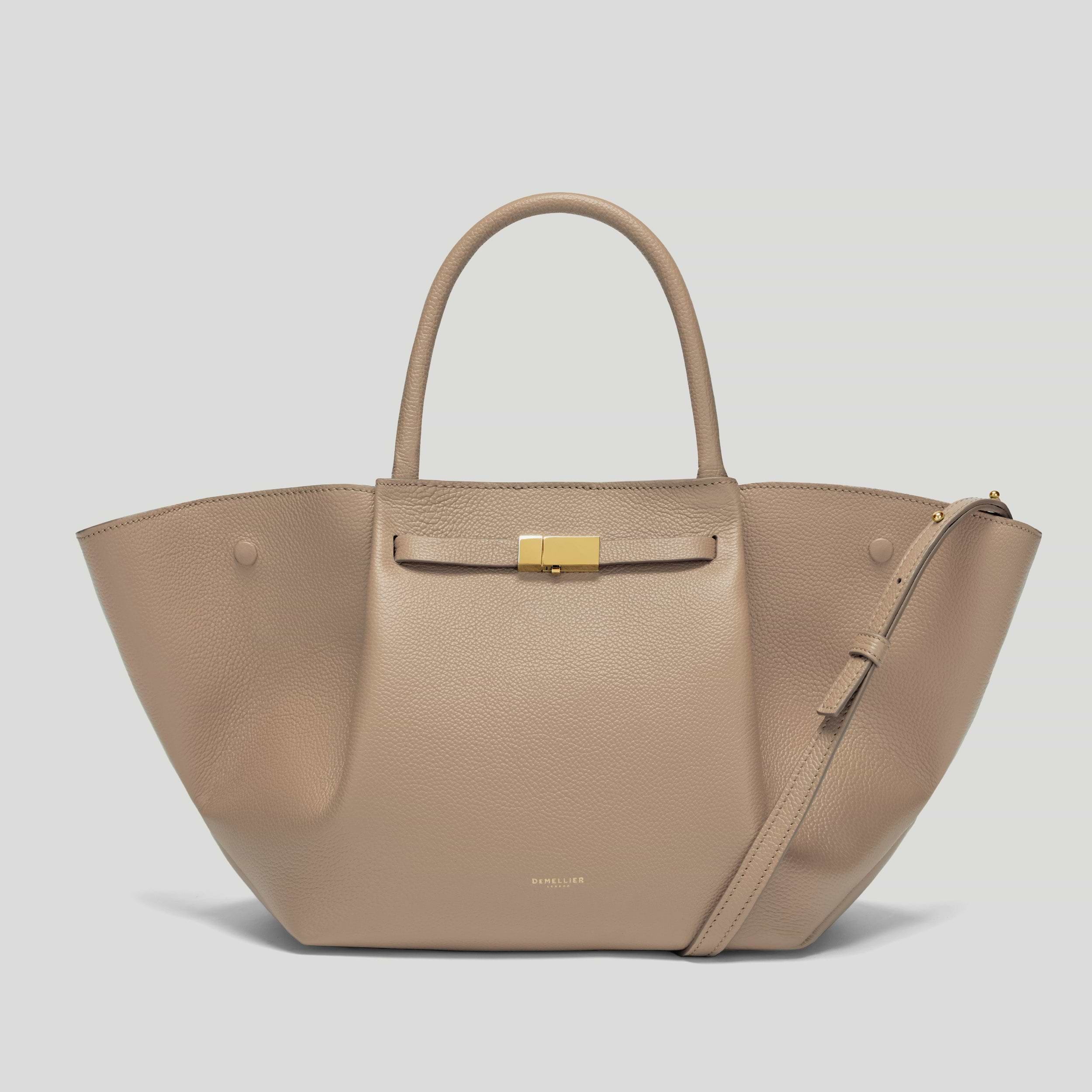 The Midi New York | Dark Sand Small Grain | Demellier