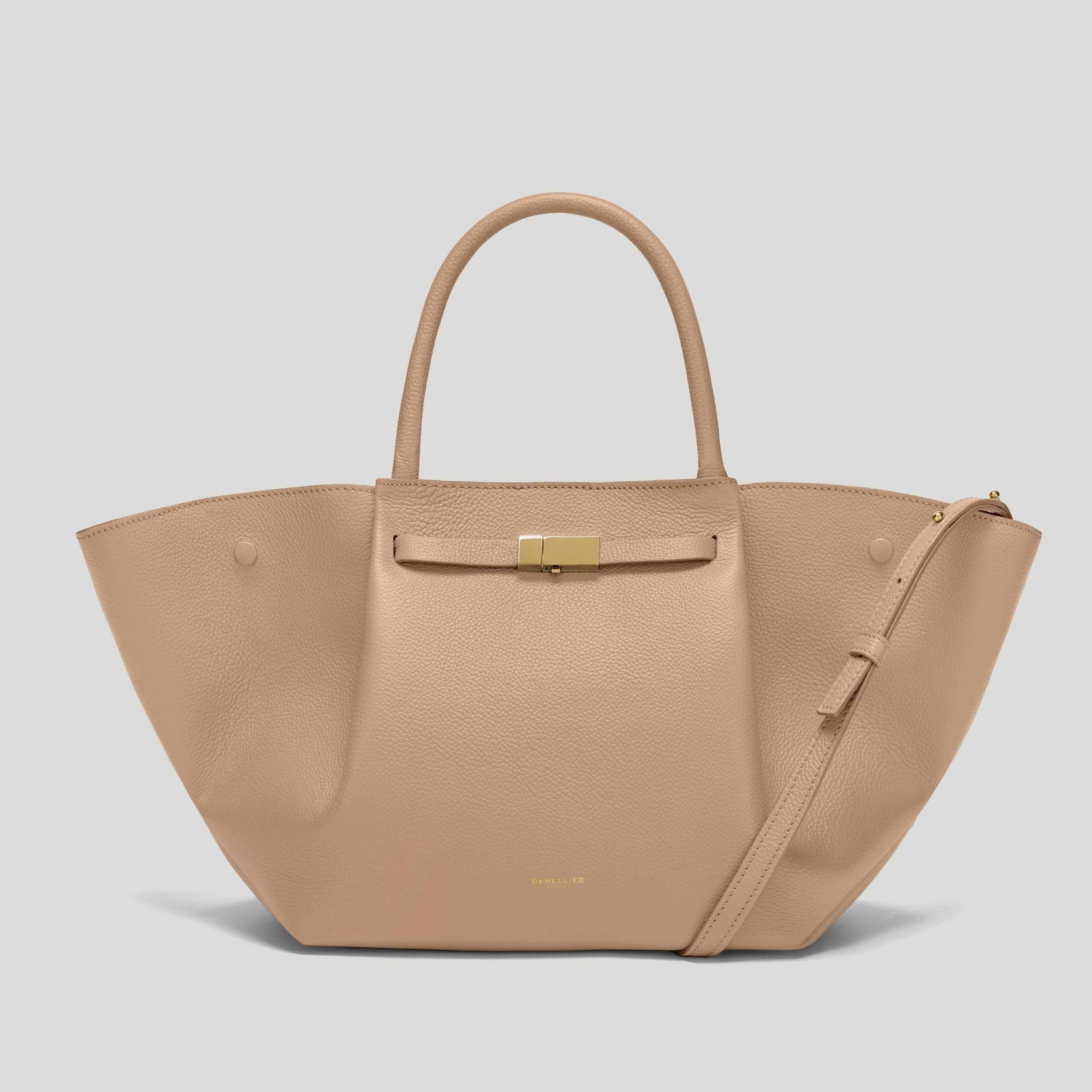 The Midi New York | Dark Sand Small Grain | Demellier