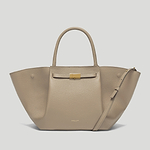 The Midi New York crossbody bag light taupe SmallGrain 1