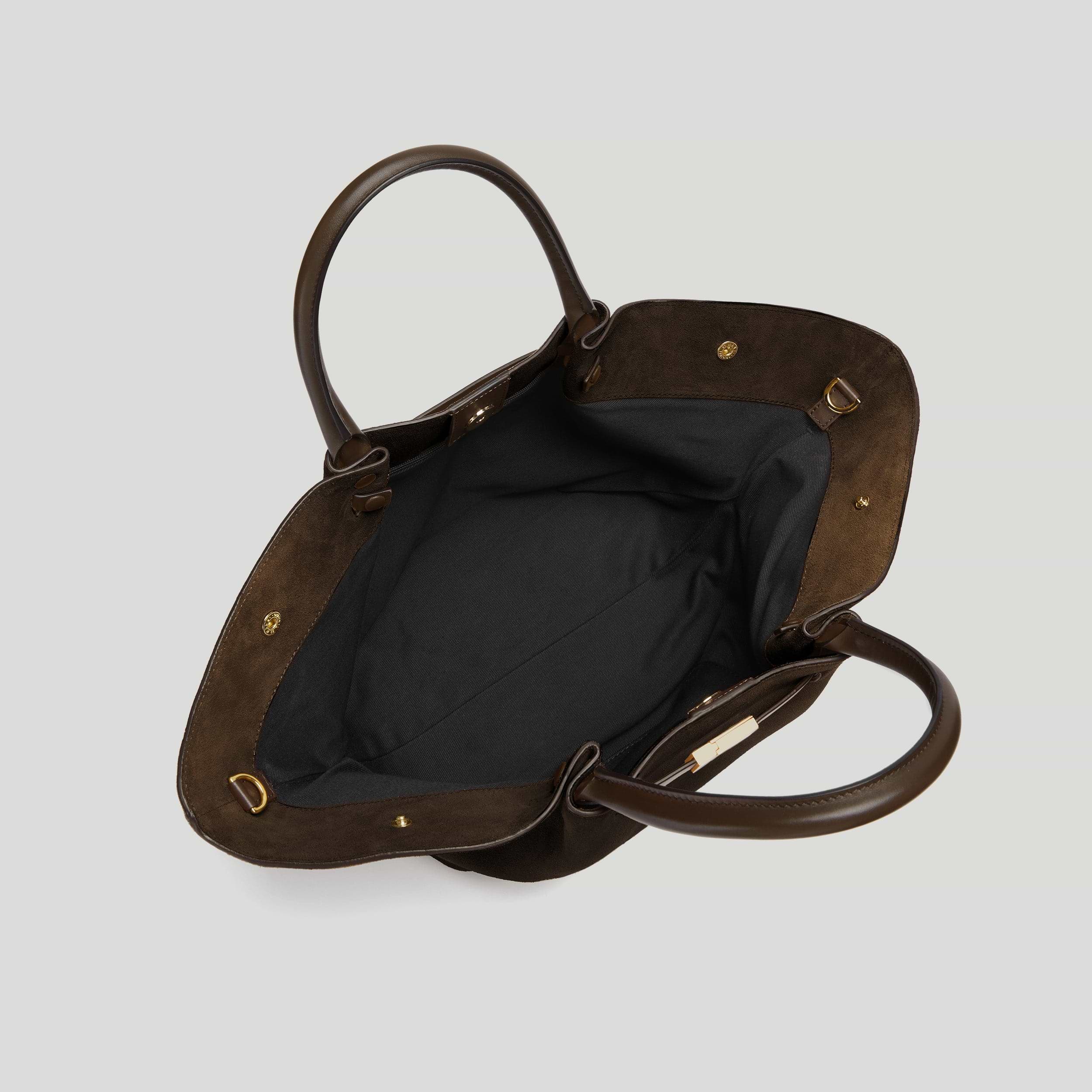 The Midi New York | Mocha Suede & Mocha Smooth | DeMellier