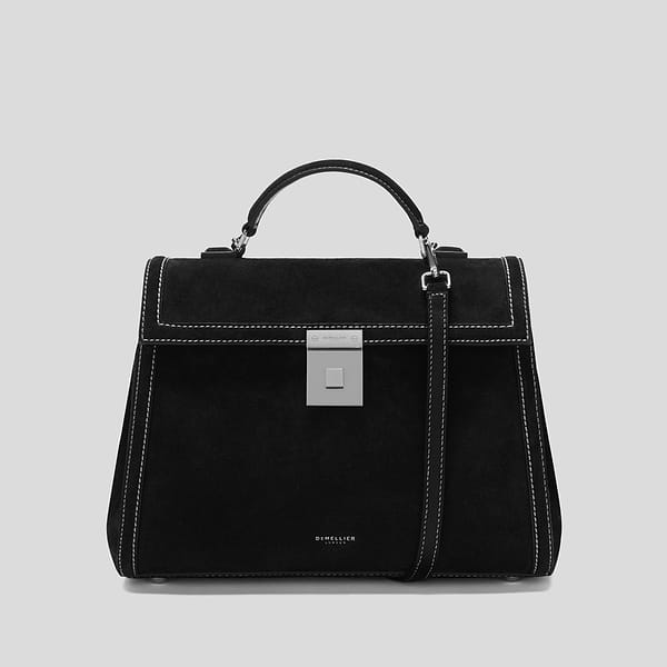 The Midi Paris crossbody bag suede soukleyna 1