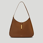 The Midi Tokyo Shoulder Bag Tan Smooth 1