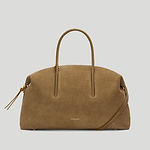The Midi stockholm crossbody bag tobacco suede 1_1