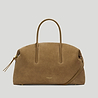 The Midi stockholm crossbody bag tobacco suede 1_1