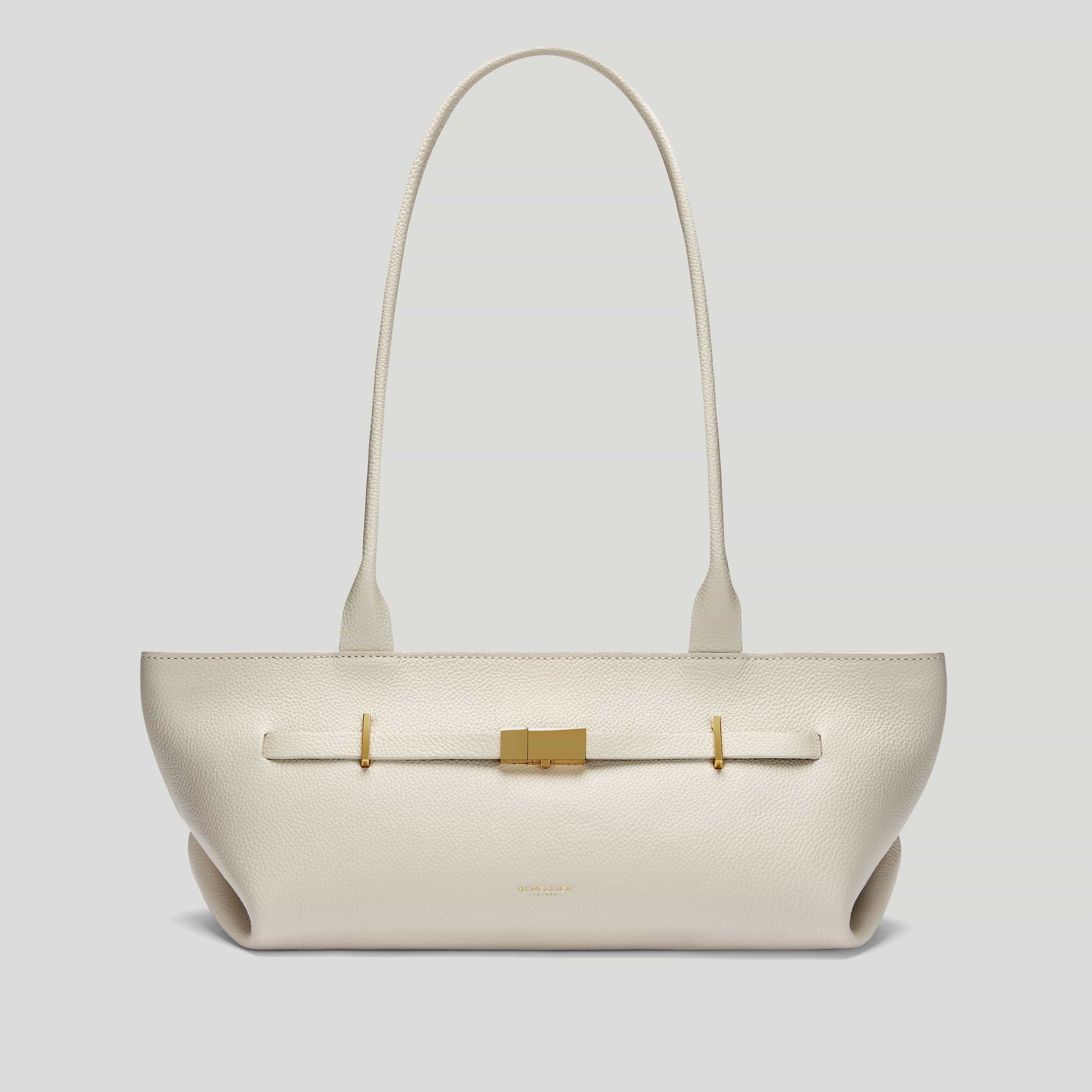 The New York Shoulder | Chalk Small Grain | DeMellier