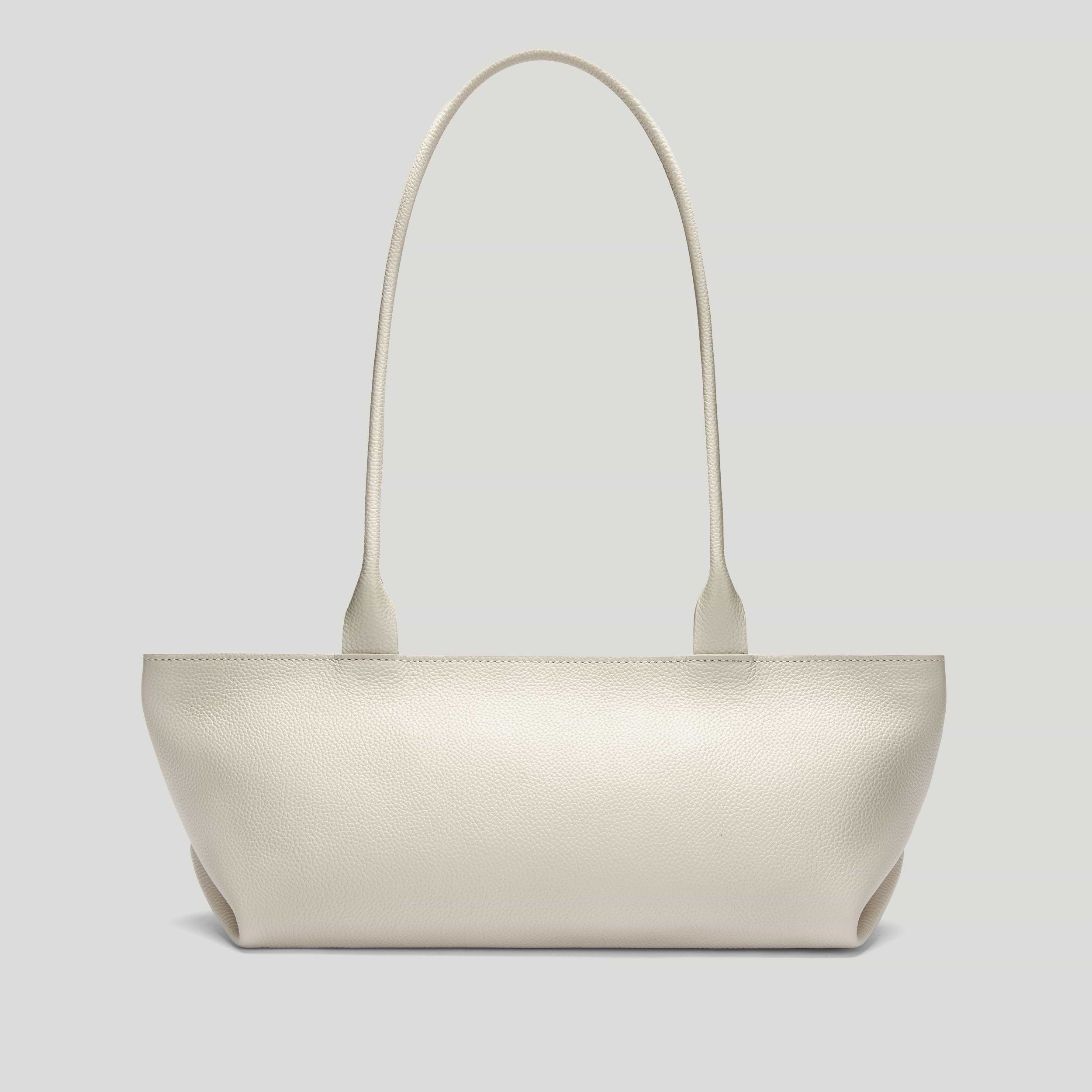 The New York Shoulder | Chalk Small Grain | DeMellier