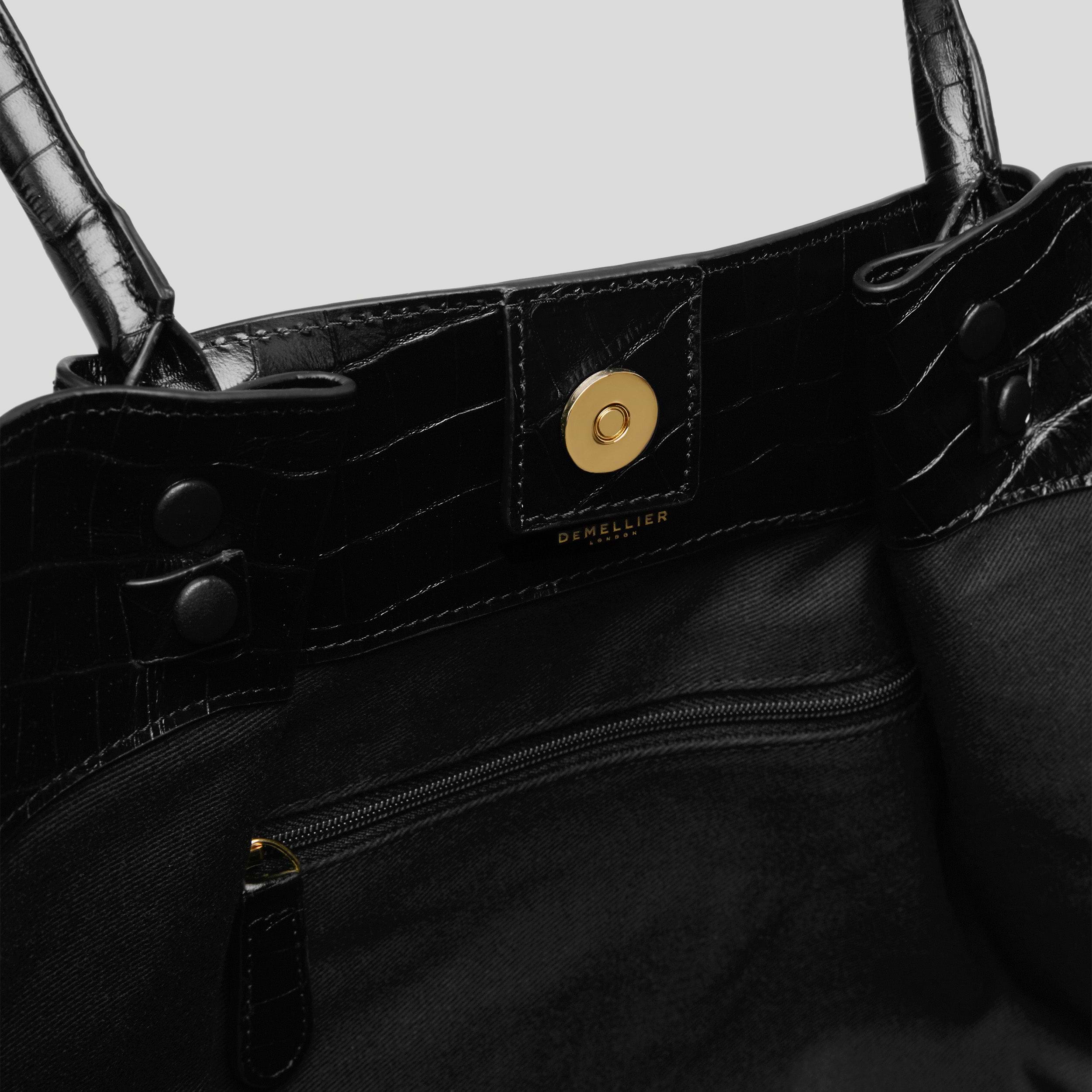The New York | Black Croc Effect | DeMellier