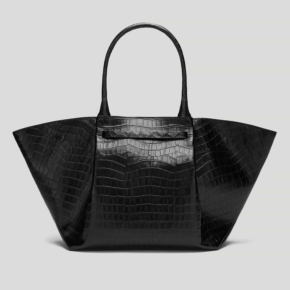 Delyle NOIR - a♡ The New York | Black Croc Effect | DeMellier