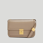 The Paris crossbody dark sand smooth 1