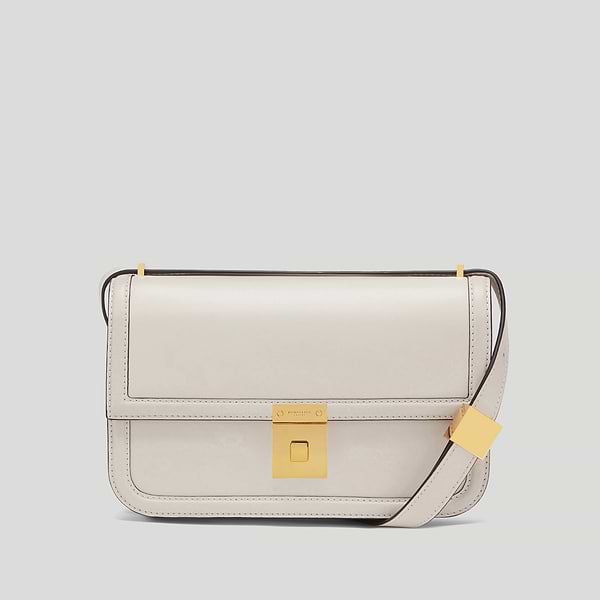 The Paris crossbody off white smooth 1