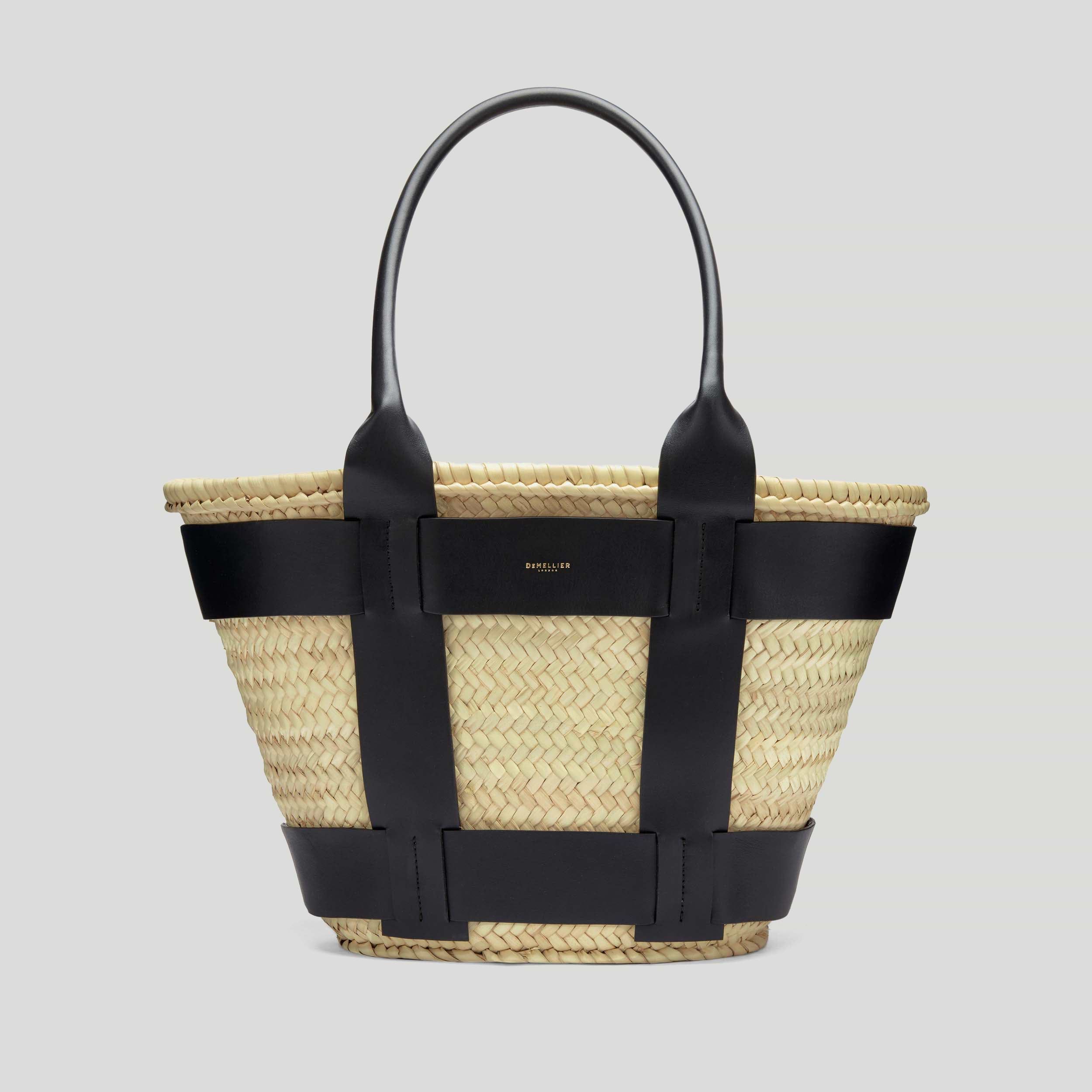 DeMellier Santorini レザーハンドルかごバッグ DeMellier London Santorini Bag - Cognac | Garmentory