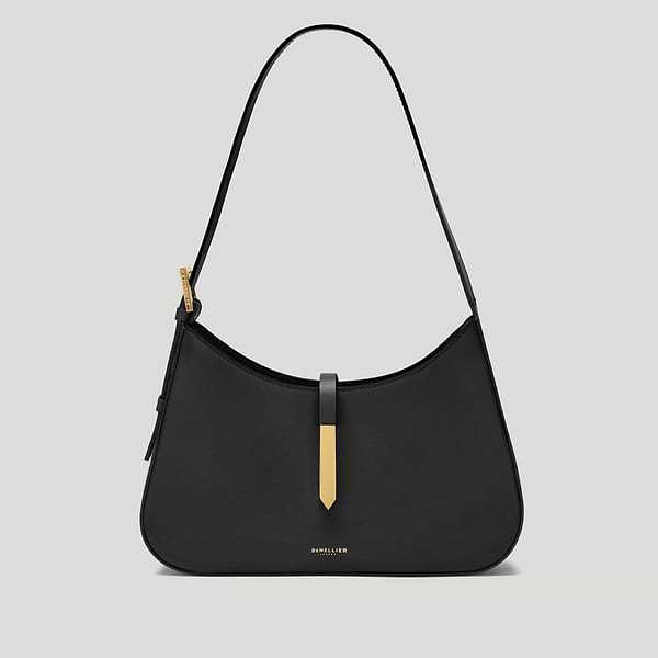 The Tokyo shoulder bag black smooth 1