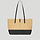 The Tokyo tote bag warm raffia 1
