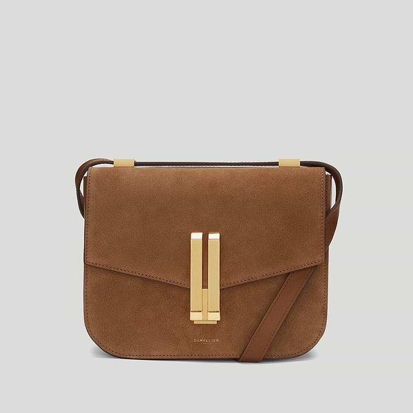 The Vancouver bag deep tan suede tan smooth 1