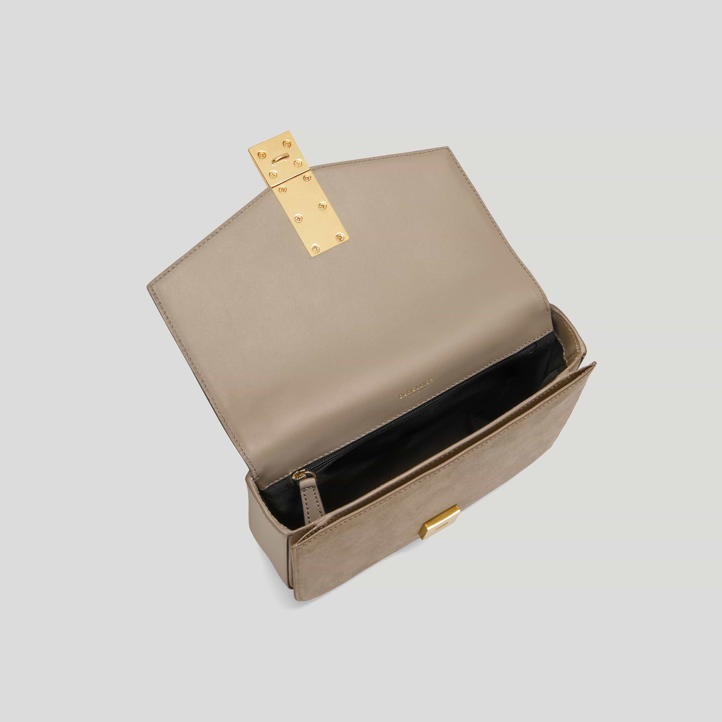 The Vancouver | Light Taupe Suede | DeMellier