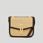 The Vancouver bag raffia mocha 1