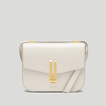 The Vancouver crossbody bag off white small grain 1_2