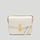 The Vancouver crossbody bag off white small grain 1_2