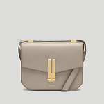 The Vancouver crossbody bag taupe small grain 1_1