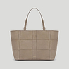 The florence tote bag light taupe suede 1_1