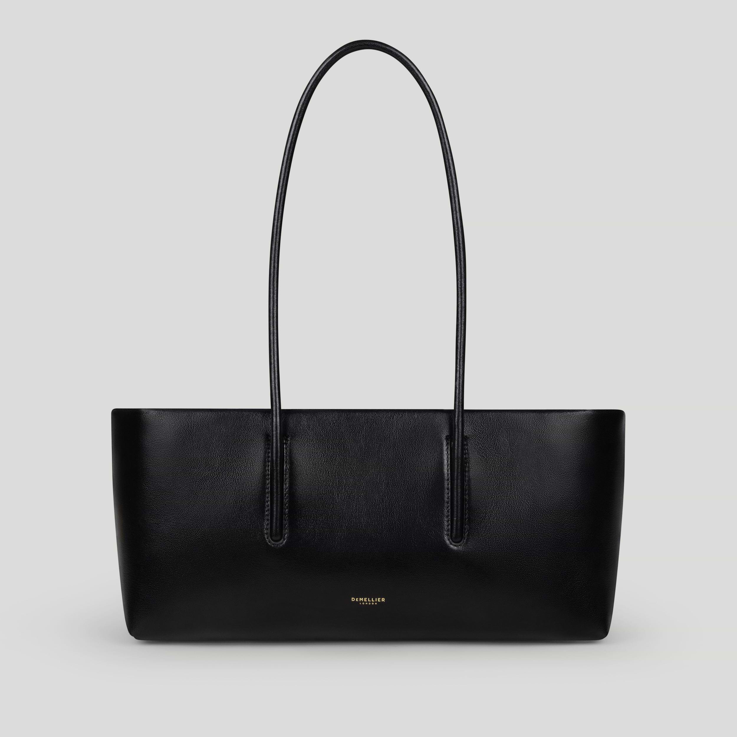The Stockholm Shoulder | Black Fine Grain | DeMellier