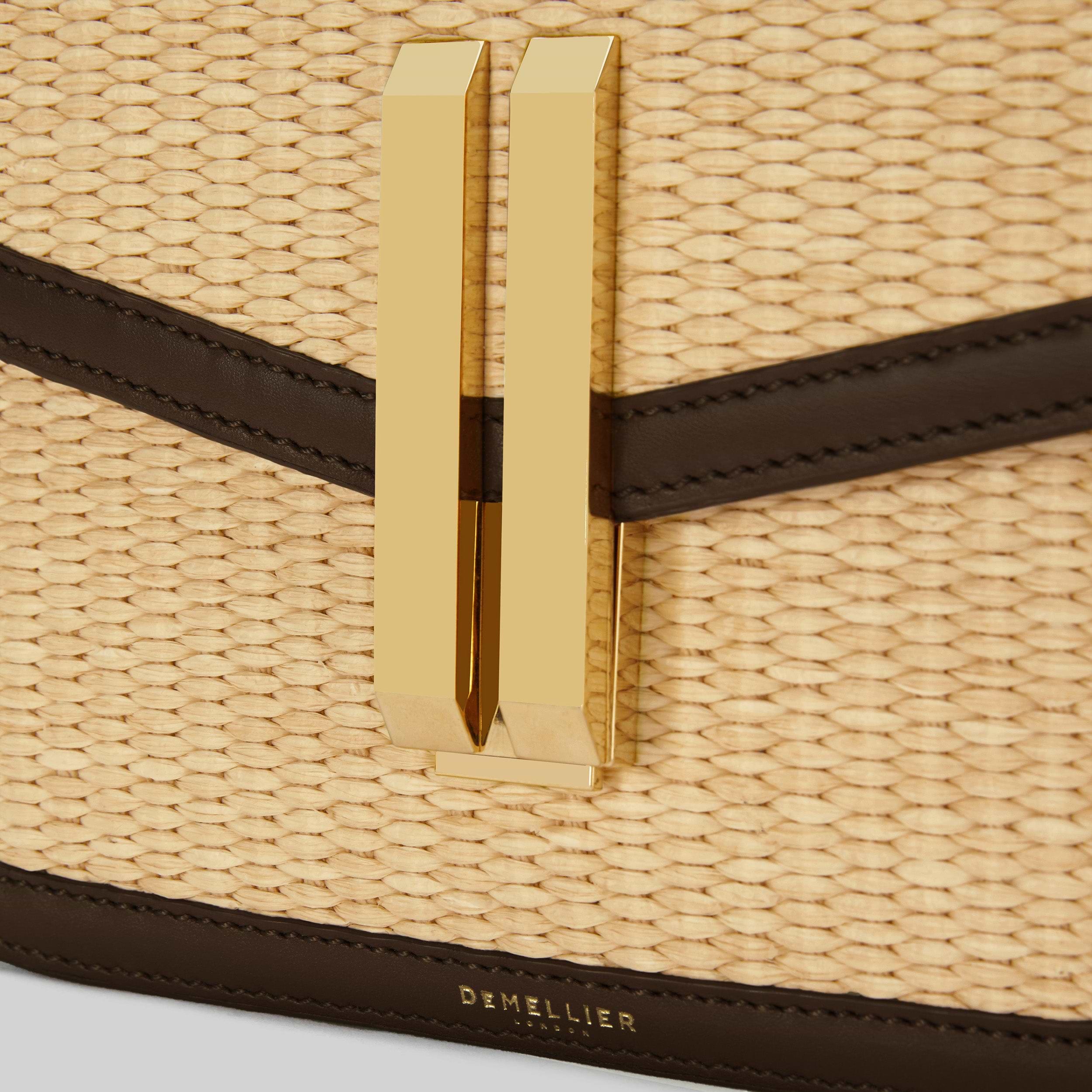 The Vancouver | Warm Raffia & Mocha Smooth | DeMellier