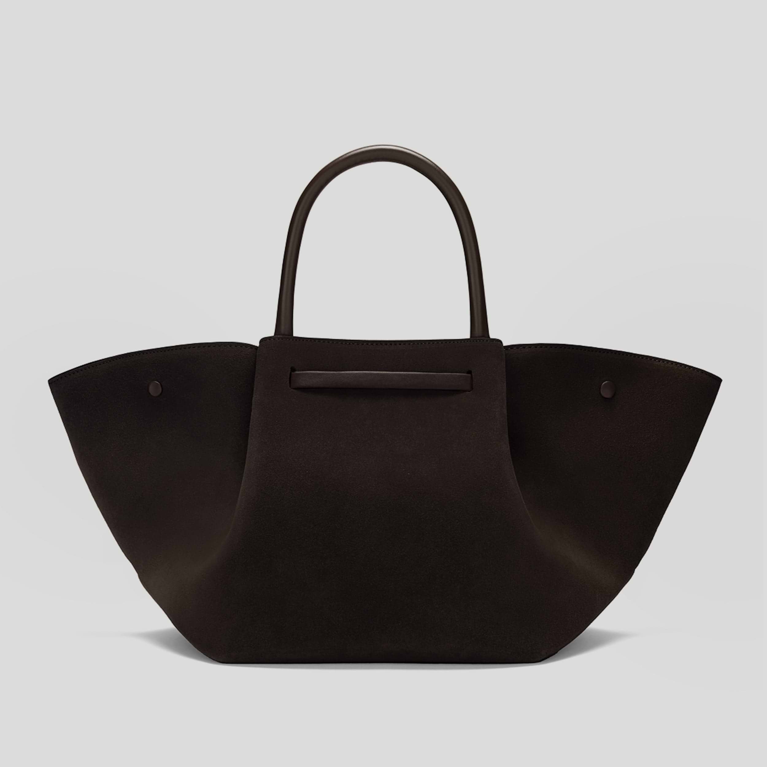 The Midi New York | Dark Chocolate Suede | DeMellier