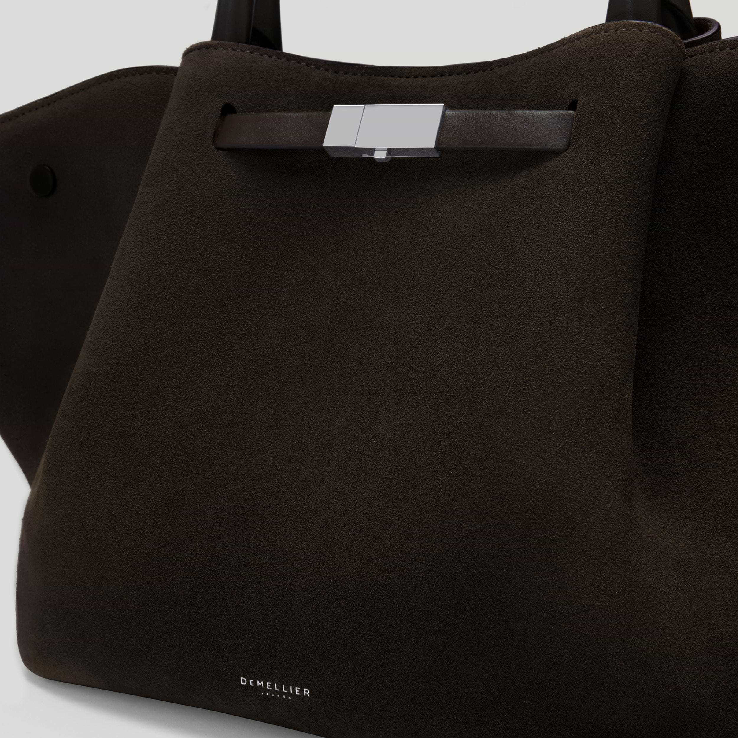 The Midi New York | Dark Chocolate Suede | DeMellier