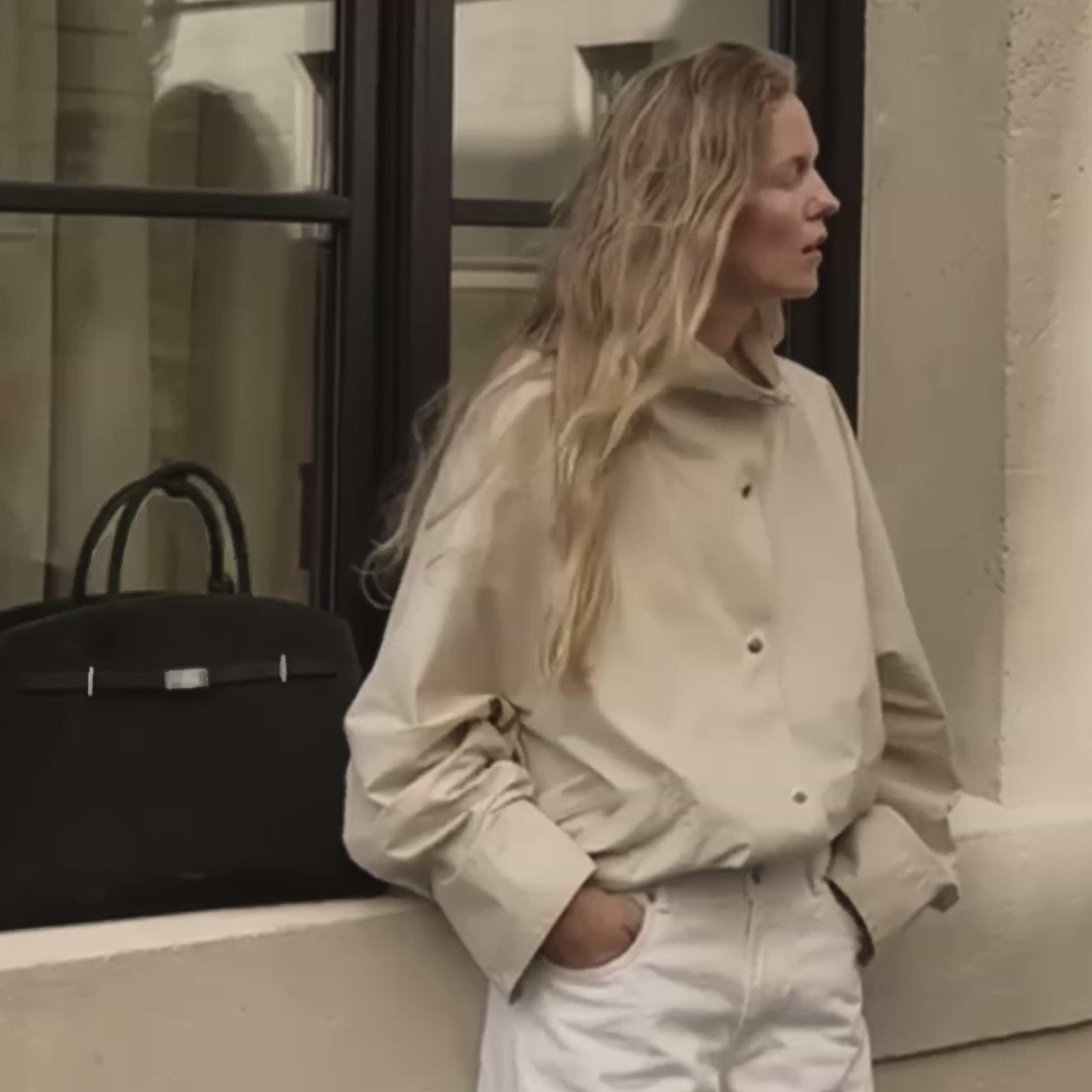 Marie von Behrens-Felipe x The Hudson | Daim Deep Cedar & Cuir lisse Deep Cedar | DeMellier