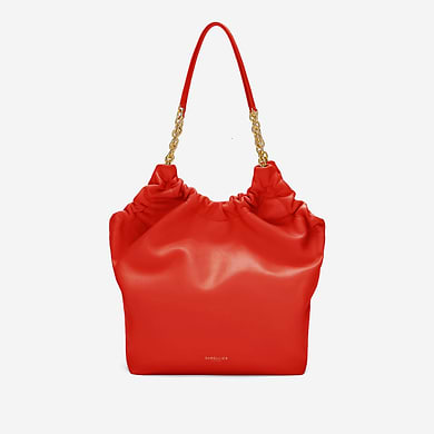 the miami smooth leather Poppy red 1