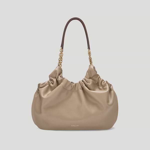 the midi miami shoulder bag dark sand smooth 1